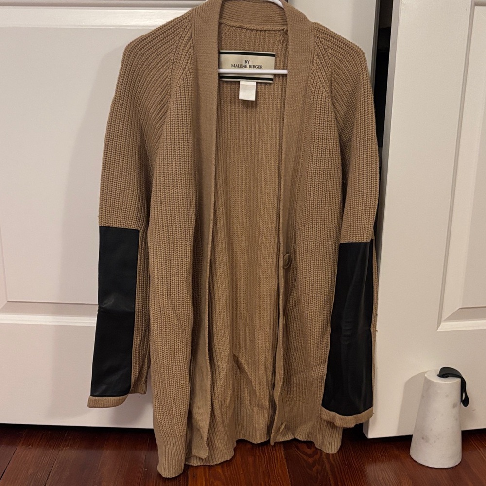 By Malene Birger Camel Knit Cardigan